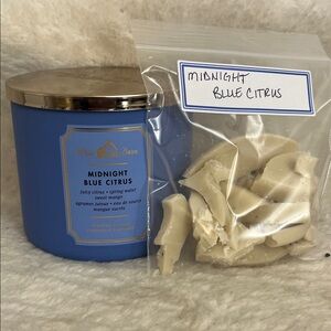 5/$20 Bath and Body Works Midnight Blue Citrus Leftover Wax Melts